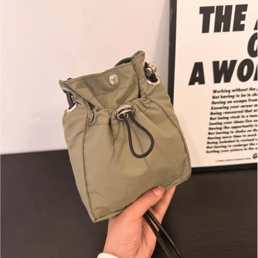 Nylon Crossbody Mini Phone Wallet Bag Multifunctional Square Shoulder Messenger Purse 9