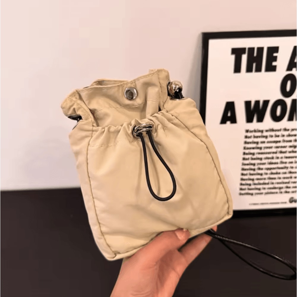 Nylon Crossbody Mini Phone Wallet Bag Multifunctional Square Shoulder Messenger Purse 6