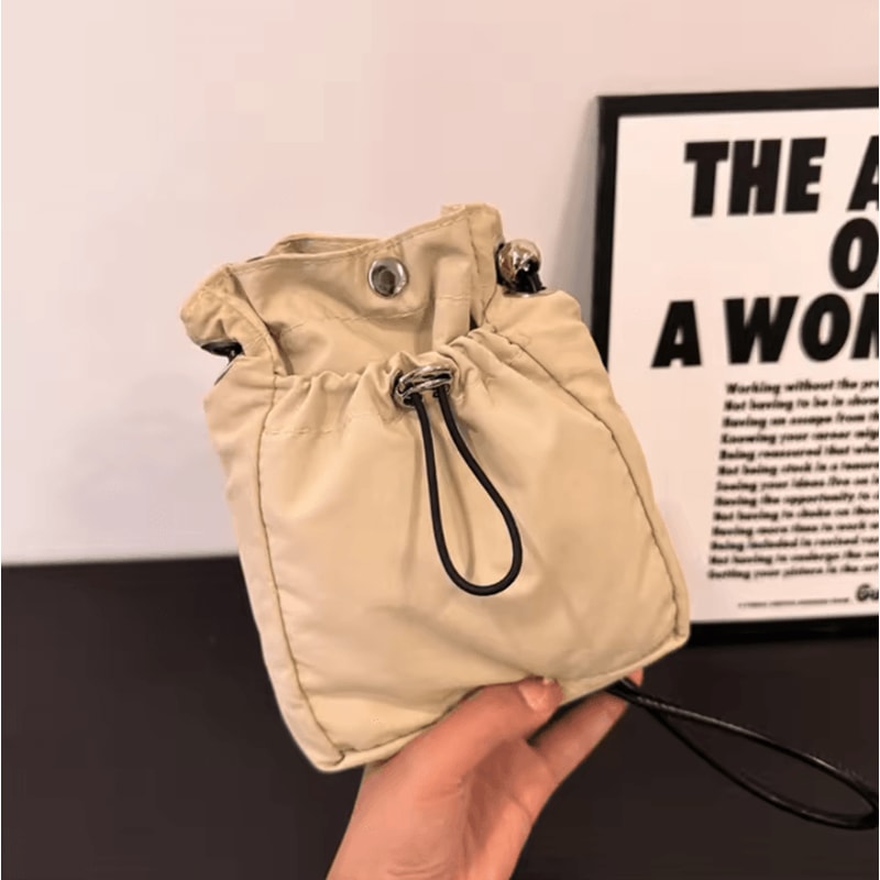 Nylon Crossbody Mini Phone Wallet Bag Multifunctional Square Shoulder Messenger Purse 6