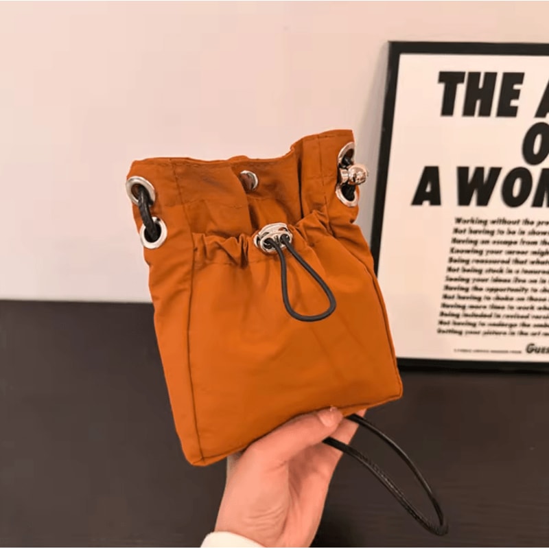 Nylon Crossbody Mini Phone Wallet Bag Multifunctional Square Shoulder Messenger Purse 8