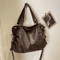 Women Shoulder Bag Soft Interior Compartment PU Leather Handbag 14