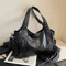 Women Shoulder Bag Soft Interior Compartment PU Leather Handbag 5