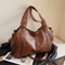 Women Shoulder Bag Soft Interior Compartment PU Leather Handbag 6
