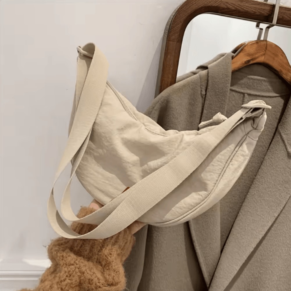 Nylon Hobo Crossbody Bag Large Capacity Designer Women Shoulder Tote Travel Shopper 1