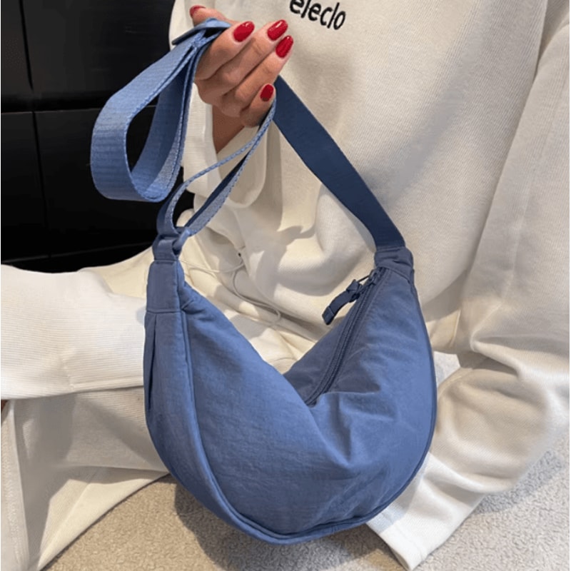 Nylon Hobo Crossbody Bag Large Capacity Designer Women Shoulder Tote Travel Shopper 2