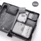 6Pc Travel Packing Cubes Set Luggage Organizer Bags With Shoe Pouch 3