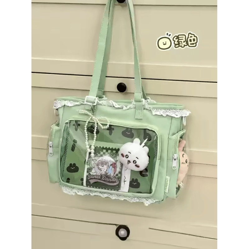 Ballet Girl Japanese Itabag Shoulder Bag Anime Crossbody Casual Canvas Tote 7