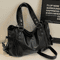 Retro Large Capacity Shoulder Bag For Women Classic Luxury PU Leather Tote And Crossbody 0