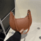 Womens Fashion Luxury Moon Shaped Shoulder Bag High End Single Shoulder Handbag 5