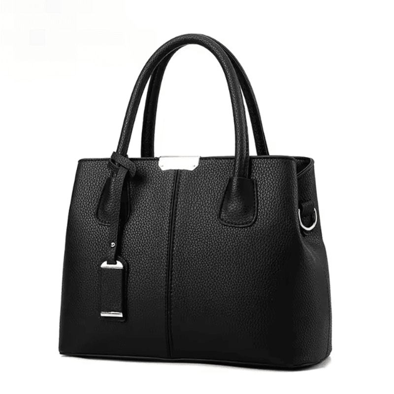 Womens Luxury Leather Shoulder Bag Large Capacity Designer Handbag Purse 2