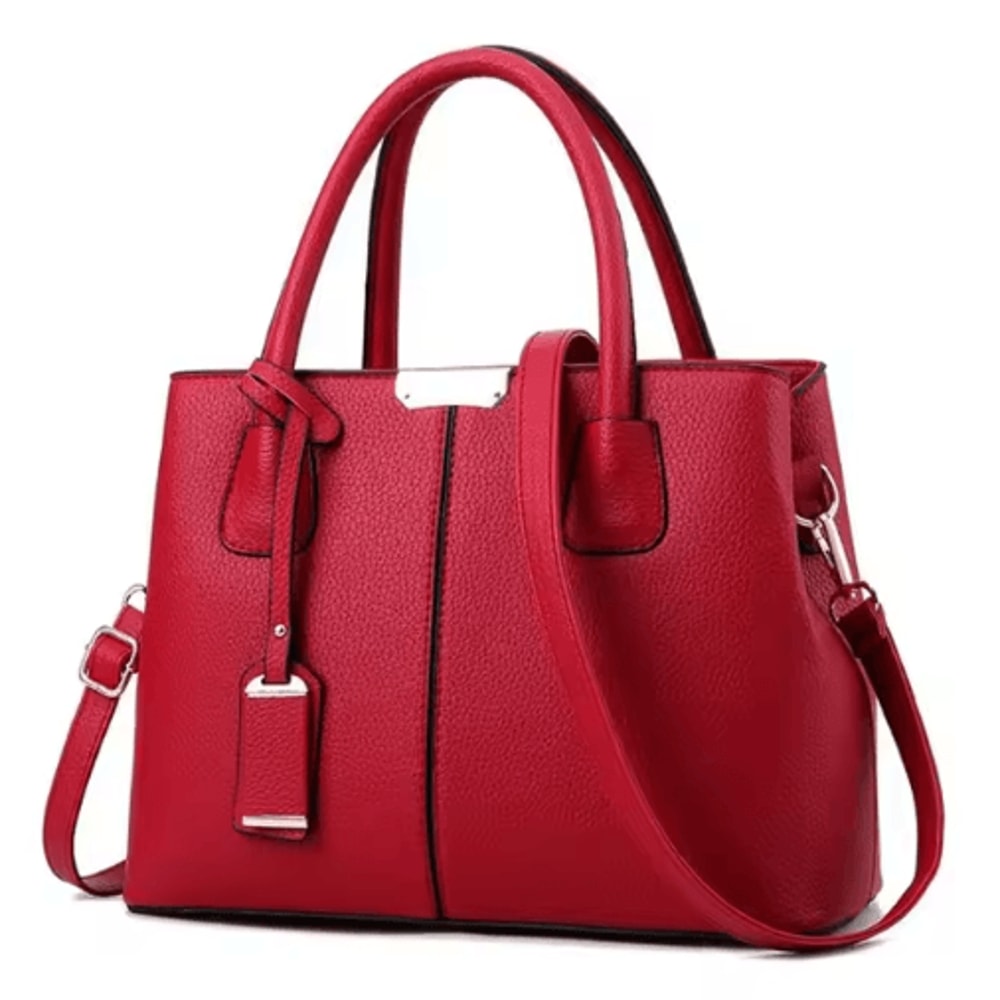 Womens Luxury Leather Shoulder Bag Large Capacity Designer Handbag Purse 7