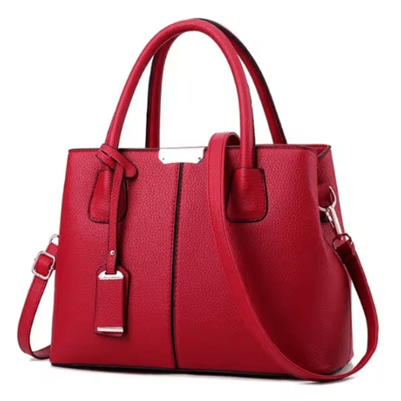 Womens Luxury Leather Shoulder Bag Large Capacity Designer Handbag Purse 7