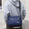 Mens Cross Body Bag Adjustable Shoulder Business Multi Pocket Everyday Messenger Bag 2