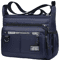 Mens Cross Body Bag Adjustable Shoulder Business Multi Pocket Everyday Messenger Bag 6