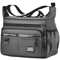 Mens Cross Body Bag Adjustable Shoulder Business Multi Pocket Everyday Messenger Bag 7