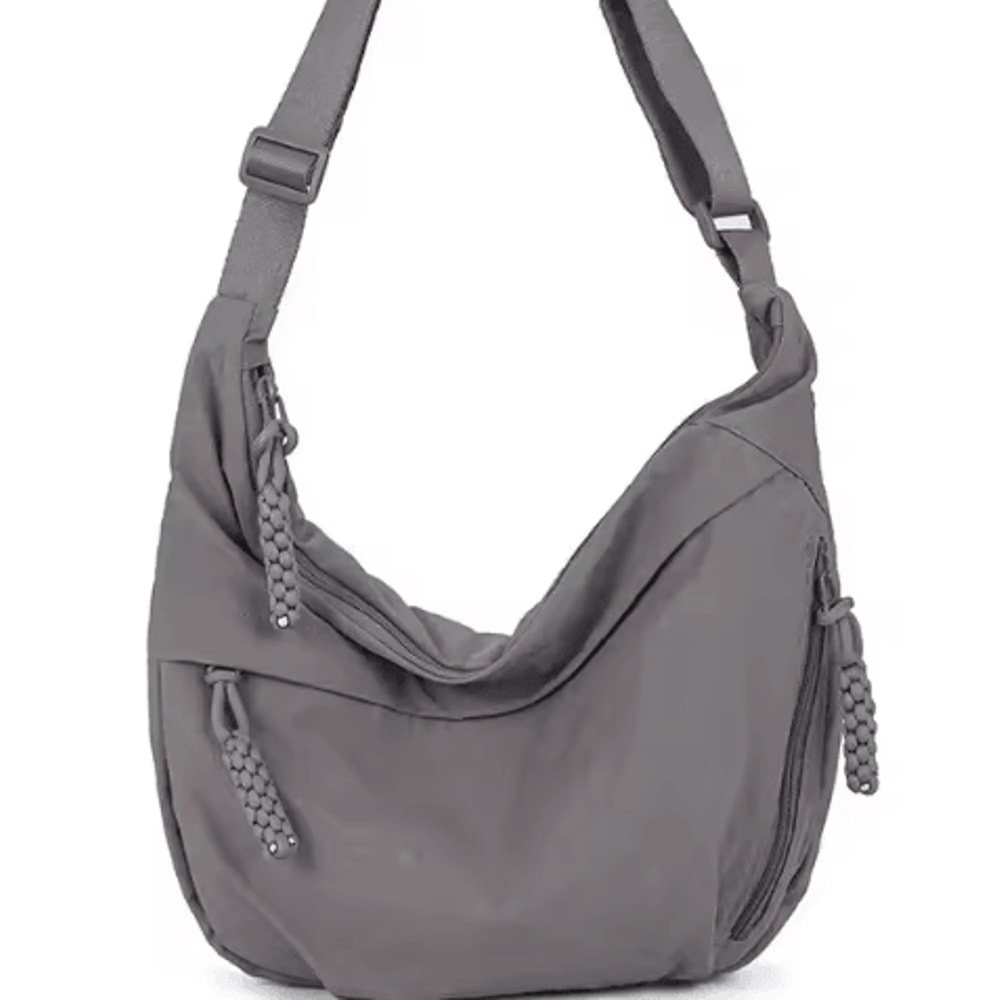 Trendy Womens Soft Cloth Shoulder Bag Large Casual Handbag Crossbody Tote 10