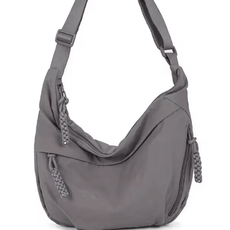 Trendy Womens Soft Cloth Shoulder Bag Large Casual Handbag Crossbody Tote 10