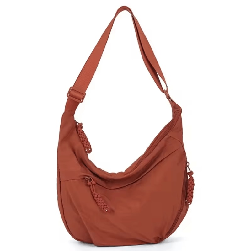 Trendy Womens Soft Cloth Shoulder Bag Large Casual Handbag Crossbody Tote 11