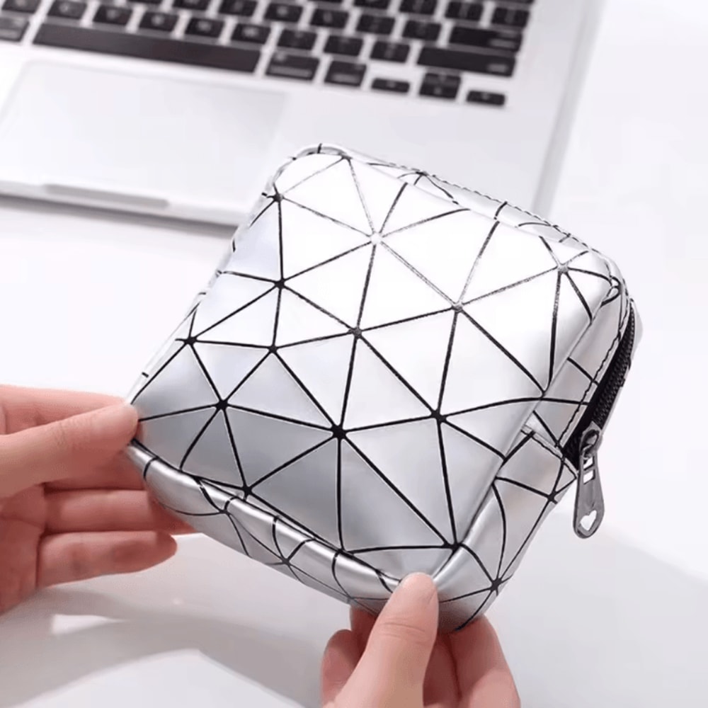Waterproof Feminine Period Storage Bag Sanitary Napkin Organizer Small Makeup And Wallet Pouch 9