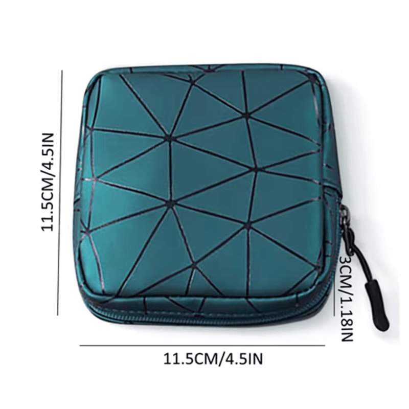 Waterproof Feminine Period Storage Bag Sanitary Napkin Organizer Small Makeup And Wallet Pouch 4