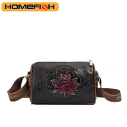 homefish womens soft leather shoulder and crossbody bag casual fashion tote