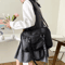 Japanese Style JK Shoulder Bag PU Leather Crossbody Everyday Casual Handbag 3