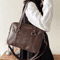 Japanese Style JK Shoulder Bag PU Leather Crossbody Everyday Casual Handbag 5