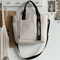 Casual Large Capacity Waterproof Tote Shoulder Bag Nylon Canvas Handbag 6