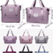 Large Capacity Travel Bag For Women Portable Duffel Sports Weekend Luggage Bag 4