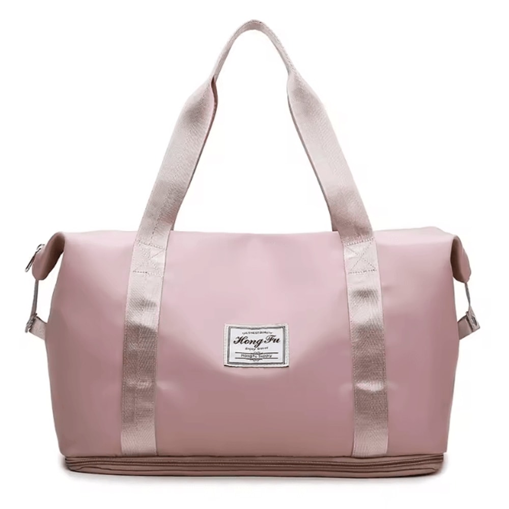 Large Capacity Travel Bag For Women Portable Duffel Sports Weekend Luggage Bag 5