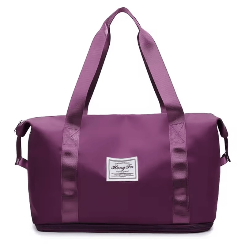 Large Capacity Travel Bag For Women Portable Duffel Sports Weekend Luggage Bag 6