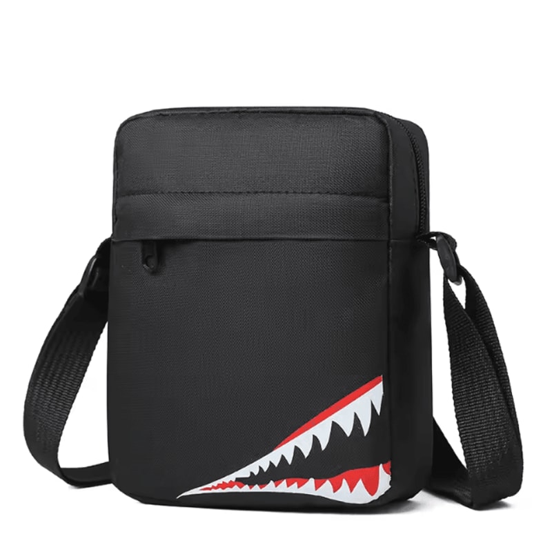 Solid Color Crossbody Shoulder Bag Lightweight Phone Sling Unisex Everyday Bag 5