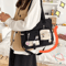 Waterproof Canvas Shoulder Bag Nylon Messenger Crossbody Tote For Women 134 X 106 X 39 Inches 5