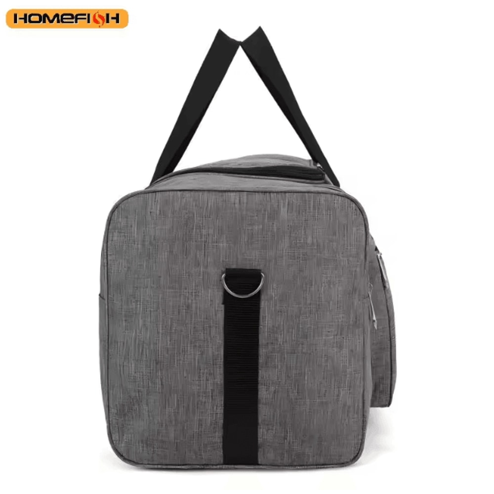 HOMEFISH Oxford Waterproof Travel Duffel Bag Large Capacity Weekend Luggage Bag 5