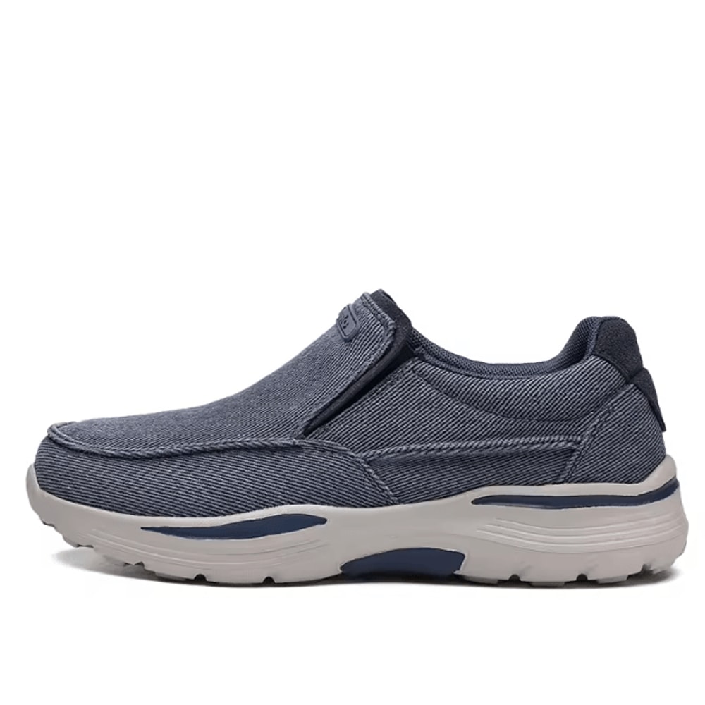 Mens Canvas Casual Shoes Breathable Walking Sneakers Lightweight Sports Loafers 7