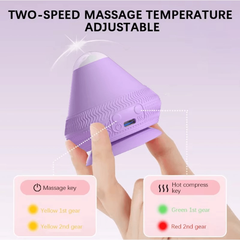 Wall Mount Massage Tool Multi Function Fascia Release Muscle Relaxer For Back Arm Foot 4