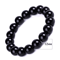 Black Obsidian Healing Bracelet Round Bead Stretch Wristband Healthy Weight Loss Bangle Stress Reli 7