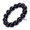 Black Obsidian Healing Bracelet Round Bead Stretch Wristband Healthy Weight Loss Bangle Stress Reli 8