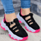 Womens Casual Buckle Strap Sandals Breathable Open Toe Flat Thick Sole Summer Shoes 1