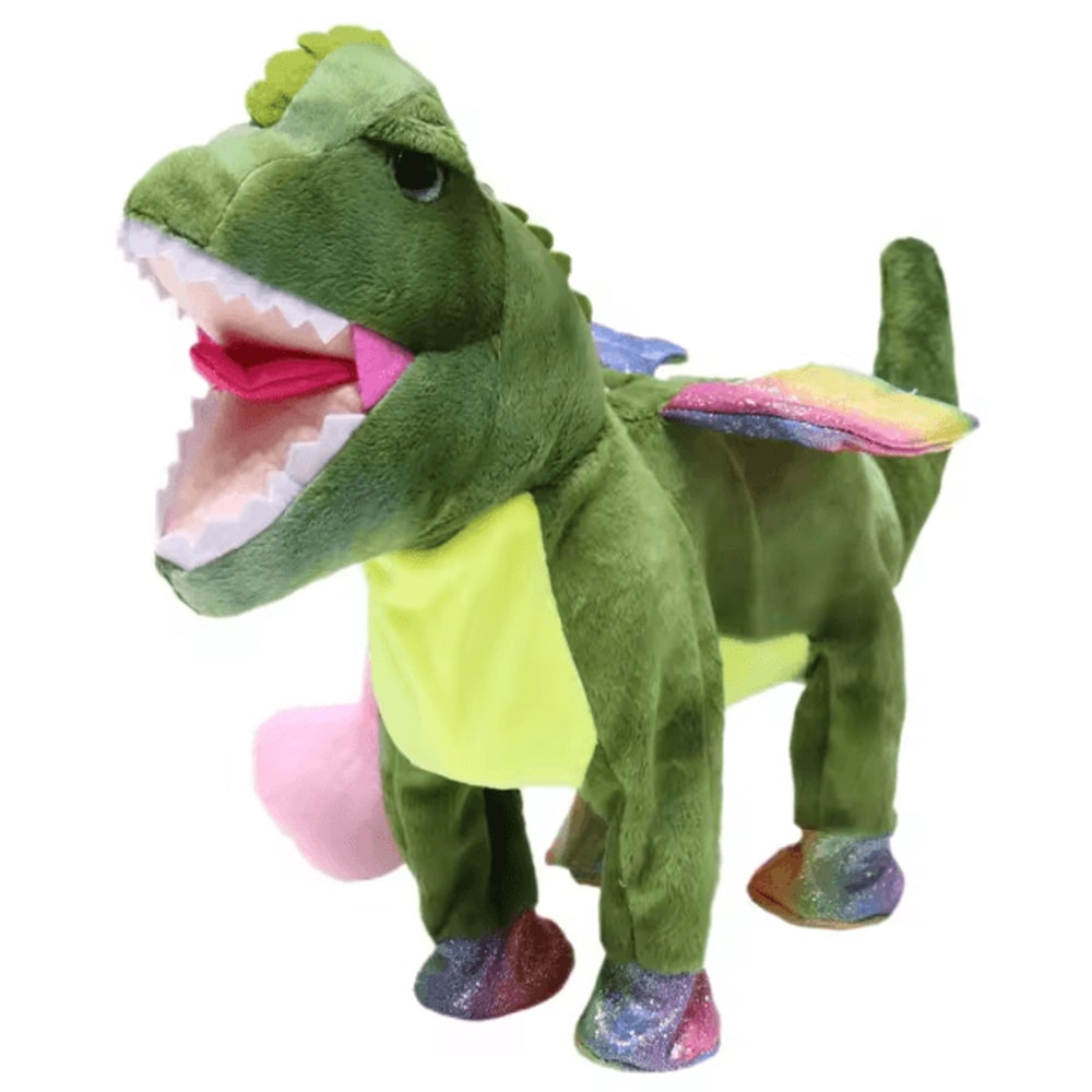 Cute Plush Electric Walking Talking Unicorn Alpaca Musical Toy For Kids 35cm 13