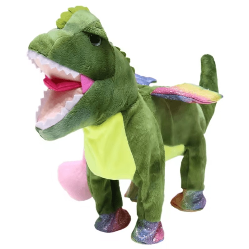 Cute Plush Electric Walking Talking Unicorn Alpaca Musical Toy For Kids 35cm 13