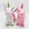 Cute Plush Electric Walking Talking Unicorn Alpaca Musical Toy For Kids 35cm 2