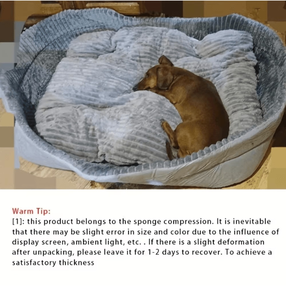 Universal All Season Washable Pet Bed Double Sided Dog Cat Mat 3D Soft Cushion 4