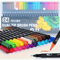 Vibrant DoubleEnded Watercolor Markers Art Set For Drawing And Crafts Christmas Gift 1
