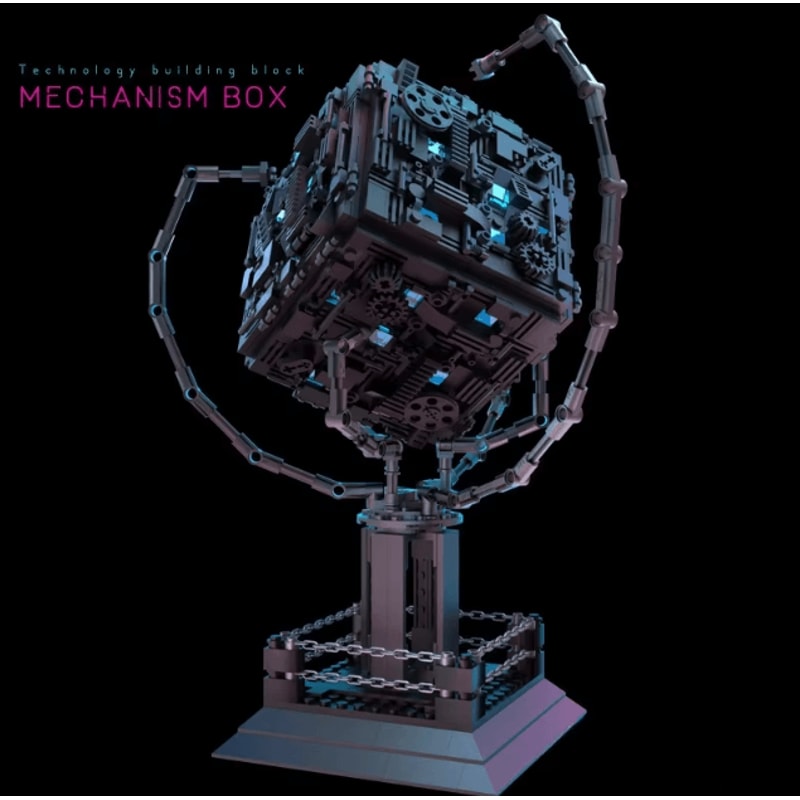 Mechanism Decryption Building Block Puzzle Toy High Difficulty Assembly Challenge 1