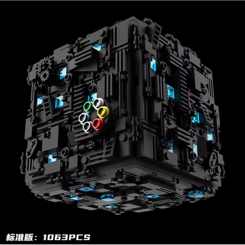 Mechanism Decryption Building Block Puzzle Toy High Difficulty Assembly Challenge 3