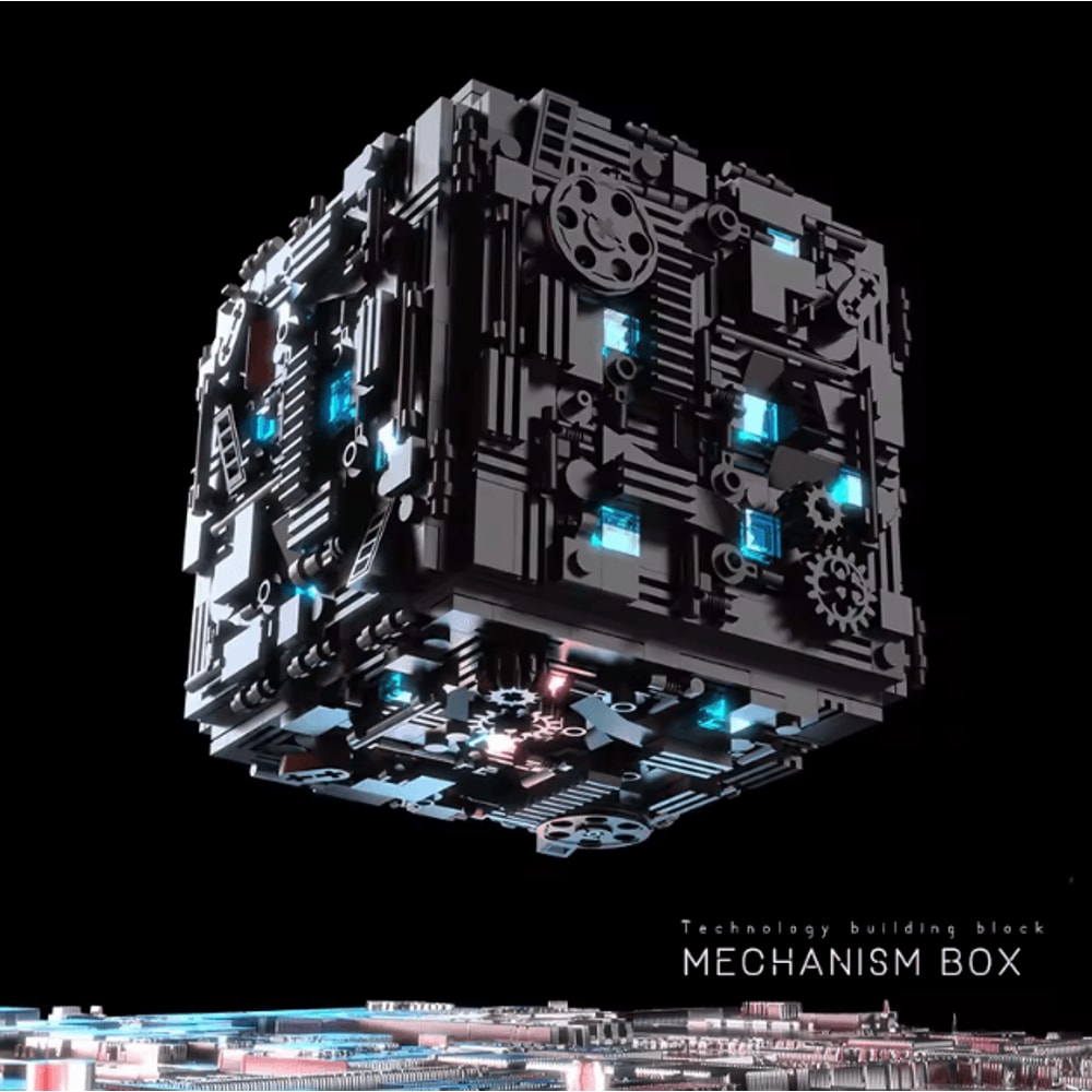 Mechanism Decryption Building Block Puzzle Toy High Difficulty Assembly Challenge 5