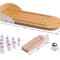 Mini Bowling Game Wooden Tabletop Arcade Finger Stress Relief Toy For Kids And Adults 5