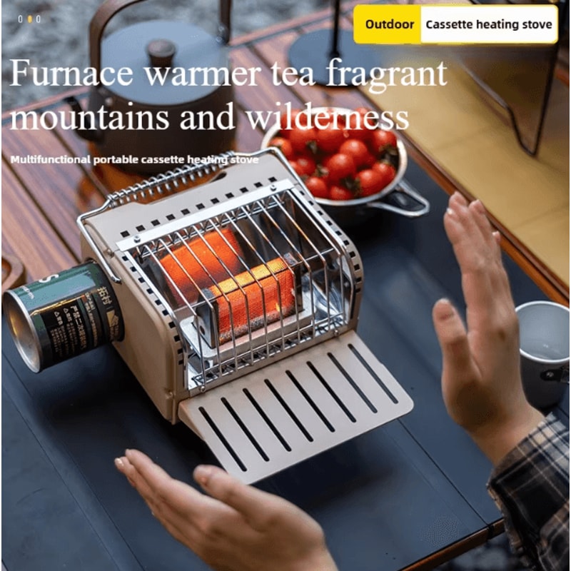 Portable Outdoor Mini Heating Gas Stove Camping Heater And Cooker 0