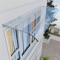 Plastic Door Canopy Outdoor Rain Cover Garden Awnings Shelter For Home Entry 5